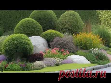 Основні елементи ландшафтного дизайну. Design and landscaping of the yard and garden