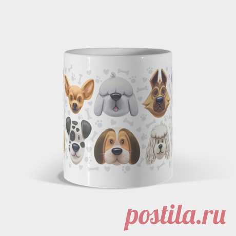 Dog Breeds Mug By Cromatiko Design By Humans