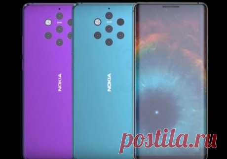 Флэш-смартфон Nokia 9 с пента-объективом отложен до 2019 года