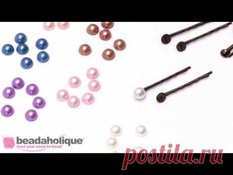 How to Make a Set of 10 Vintage Style Bridal Hair Pins