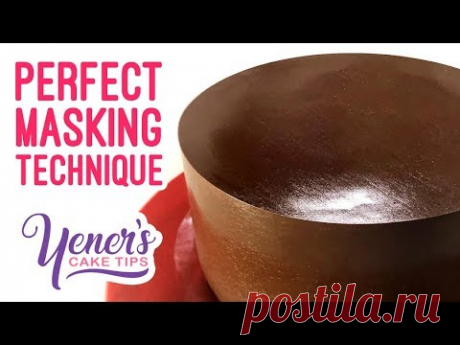 PERFECT MASKING Technique | Yeners Cake Tips with Serdar Yener from Yeners Way
