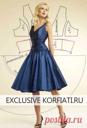 Выкройки платьев более 300 моделей от Анастасии Корфиати