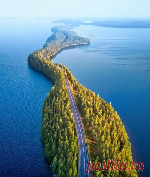 Хребет Пункахарью, Финляндия