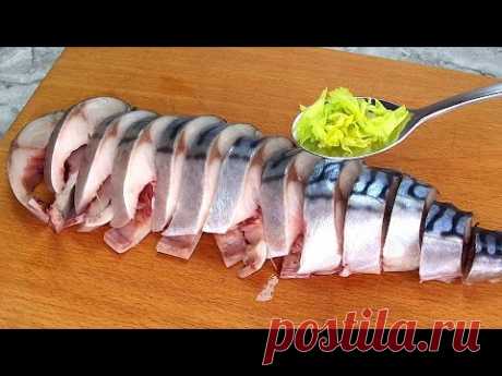Новый корейский трюк❗ Вместо надоевшего лосося, я всегда буду готовить скумбрию. Рецепт рыбы удивил.