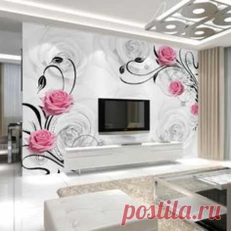 Wallpaper gour TV walls- add style  and design - design of your chouce