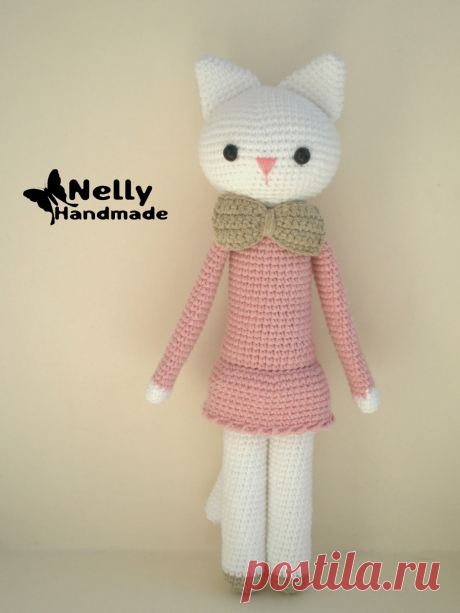 Nelly Handmade: Кошечка-милашка. Описание