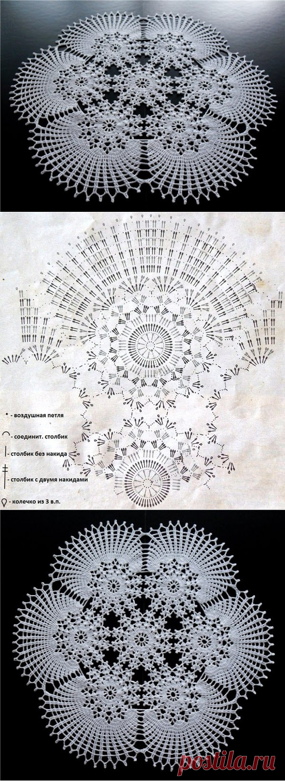 Очень красивая салфетка