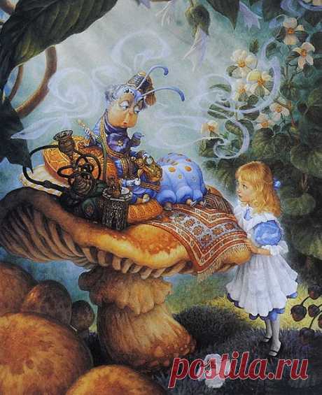 Льюис Кэрролл &quot;Алиса в стране чудес&quot; - иллюстрации Scott Gustafson