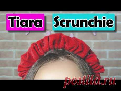 Tiara scrunchie - DIY