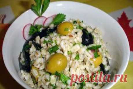 Итальянский салат из перловки / Салаты из злаков / TVCook: пошаговые рецепты с фото