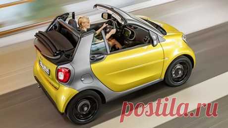 Smart представил новый кабриолет Fortwo