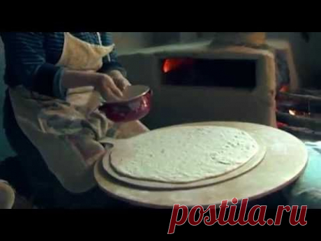 Национальный хлеб лезгин «Хьран фу» - YouTube