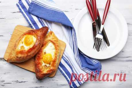 Хачапури с яйцом и плавленым сыром | sunny7