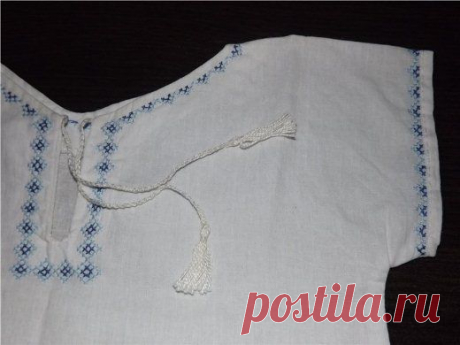 Крестильная рубашка для младенца своими руками | Самошвейка - сайт для любителей шитья и рукоделия