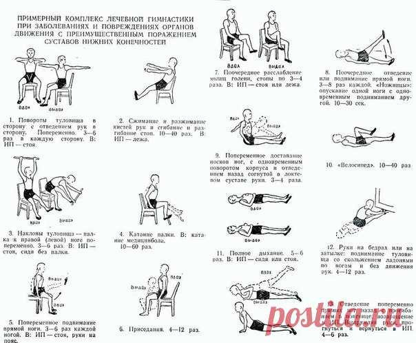 Профилактика и лечение остеохондроза.