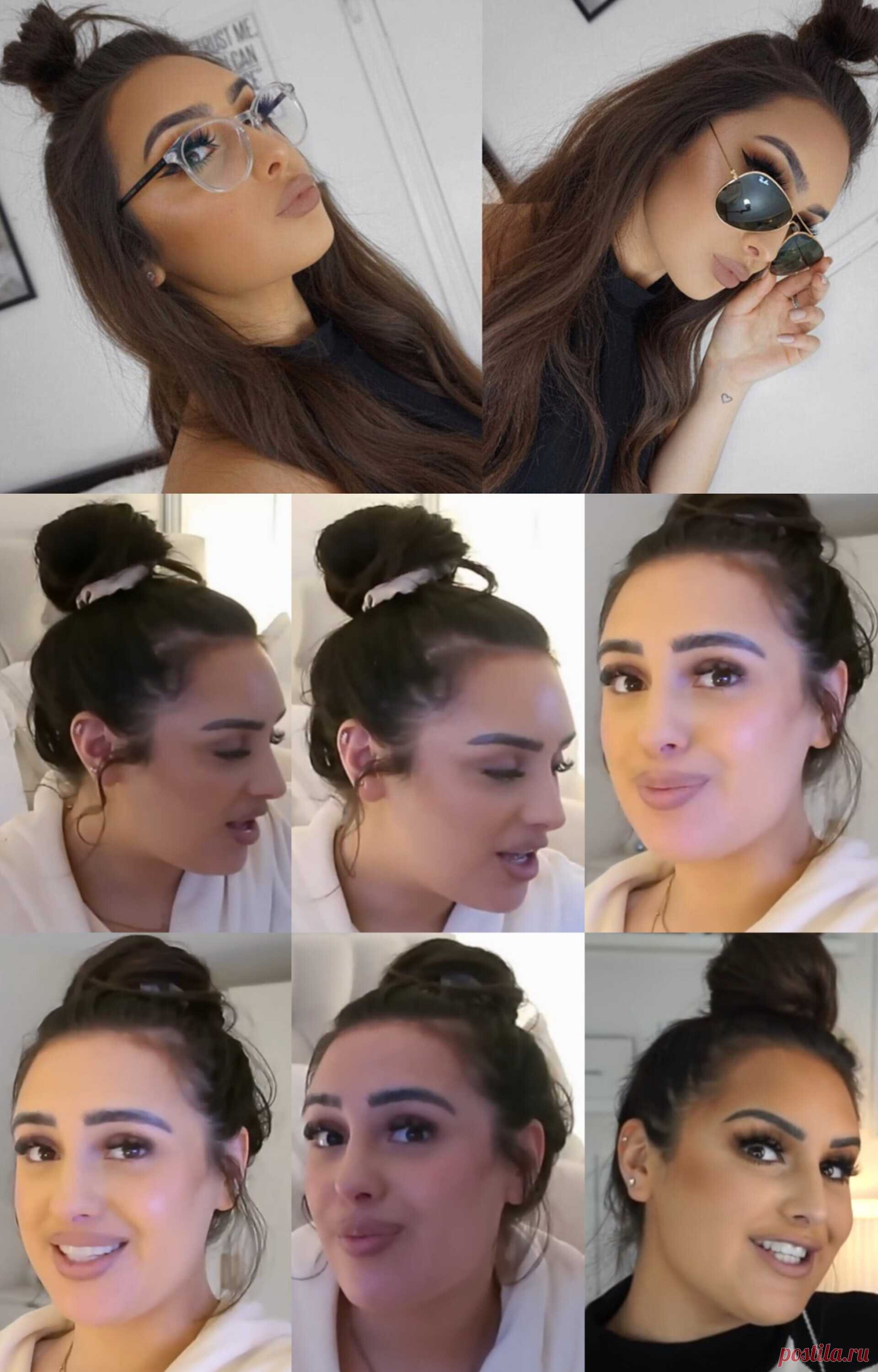 Amy-Rose Walker Hairstyle Bun