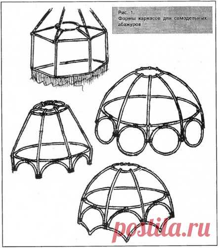Абажур из проволоки | Домовёнок