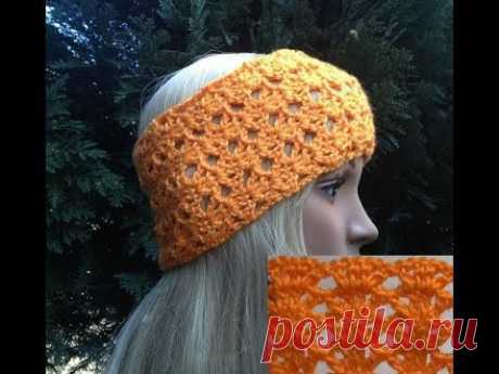 How to Crochet a Headband by ThePatterfamily Pattern #9