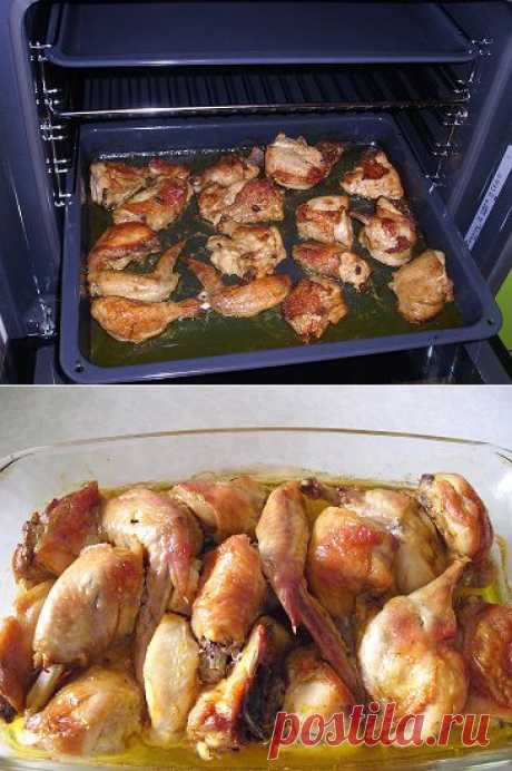 Курица запеченная в духовке | Домохозяйки