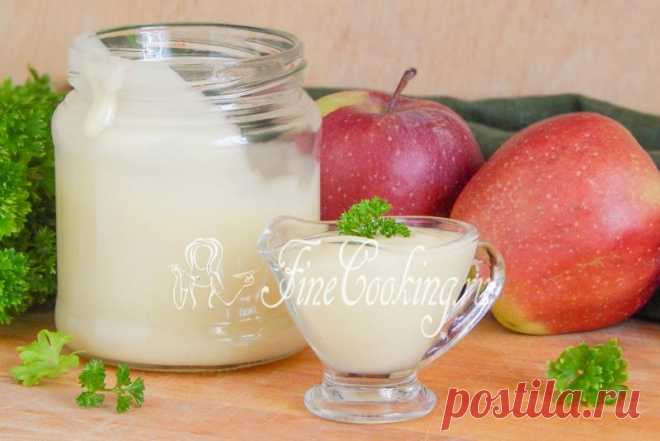 Яблочный майонез - рецепт с фото