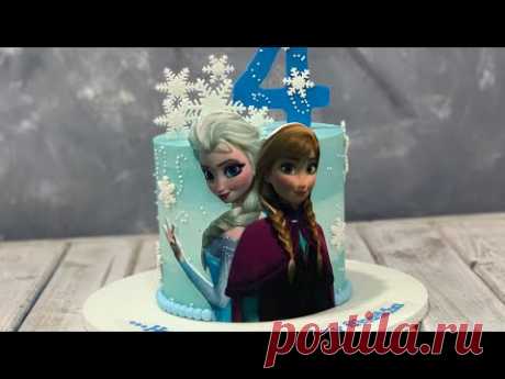 Disney Frozen Elsa & Anna Cake | Frozen 2 Cake