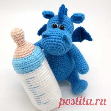 Buy Grow, Baby dragon amigurumi pattern - AmigurumiPatterns.net ...........  магазин