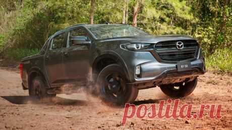 Пикап Mazda BT-50 2024 претерпел незначительный фейслифтинг