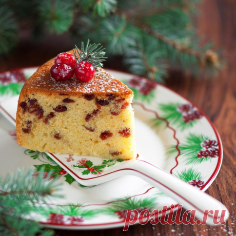 Рождественский кекс с клюквой в мультиварке - Рецепты. Кулинарные рецепты блюд с фото - рецепты салатов, первые и вторые блюда, рецепты выпечки, десерты и закуски - IVONA - bigmir)net - IVONA bigmir)net