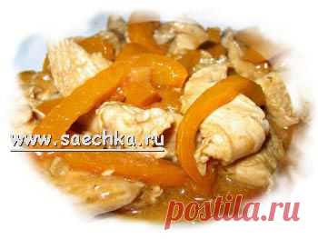 Курица по-китайски в ВОКе | рецепты на Saechka.Ru