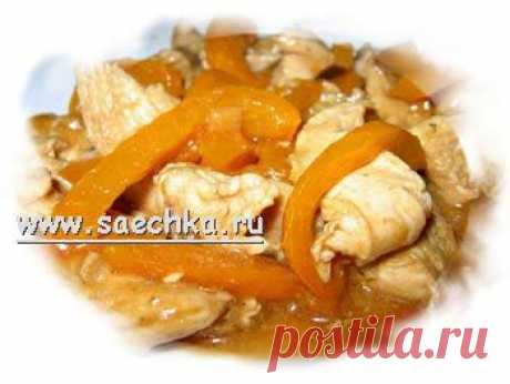 Курица по-китайски в ВОКе | рецепты на Saechka.Ru