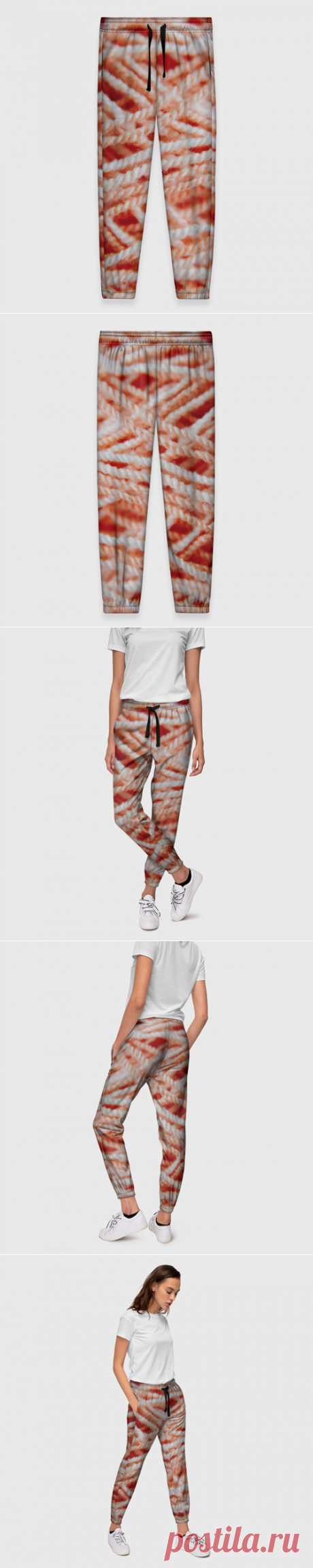 Женские брюки 3D Нити - макро фото - купить по цене 2390 руб в интернет-магазине Всемайки, арт 3652185