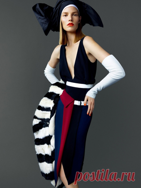 Суви Копонен (Suvi Koponen) в фотосессии Марио Тестино (Mario Testino) для журнала Vogue Japan (ноябрь 2014)