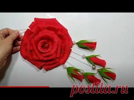🔴ПОДАРОК ДЛЯ МАМЫ своими руками.необыкновенные розы ко Дню матери и 8 марта.поделки цветы из бумаги