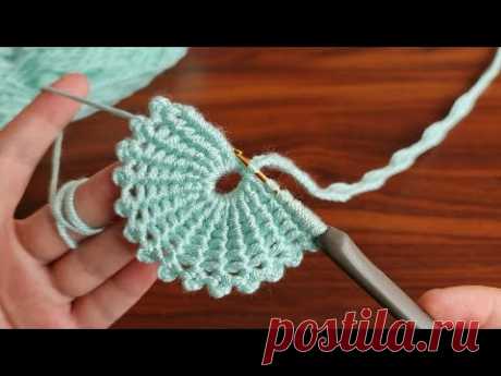 Incredible!... 😇 Super Easy Tunisian Knitting - Tunus İşi Örgü Modeline Bayılacaksınız...