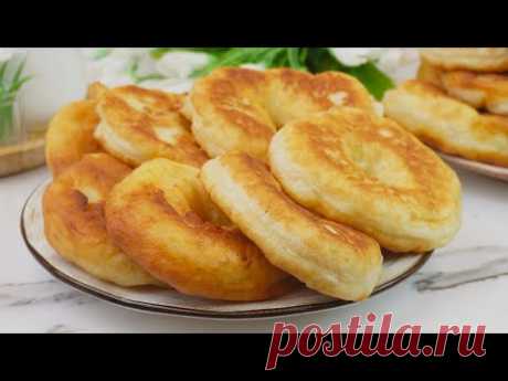 Ленивые пирожки с картофелем: ПЫШНЫЕ, МЯГКИЕ Секрет в приготовление