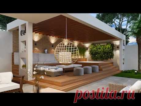 100 Patio Design Ideas 2022 Backyard Garden Landscaping ideas| Rooftop Pergola House Exterior design