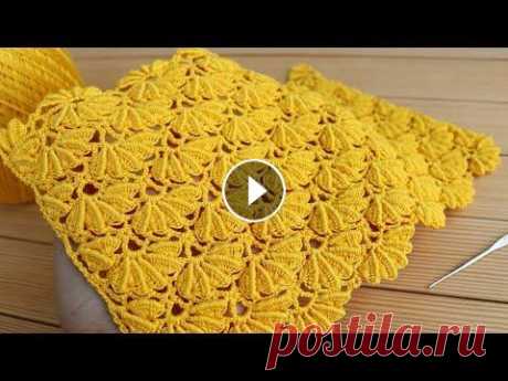 Красивый УЗОР КРЮЧКОМ для платья ВЯЗАНИЕ для начинающих Easy to Crochet Tape Lace openwork pattern @Уроки ВЯЗАНИЯ Литке Татьяны @Уроки ВЯЗАНИЯ для начинающих УЗОРЫ крючком МАСТЕР-КЛАССЫ: https://www.youtube.com/watch?v=y8uM-nWpJwI&list=PLcD_Fovg34Gx...