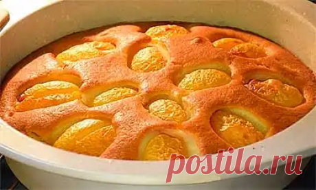 Пирог на кефире с абрикосами: фото рецепт, ингредиенты, приготовление