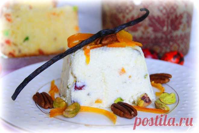 Анастасия — «Творожная ванильная пасха с орехами и карамельной цедрой» на Яндекс.Фотках