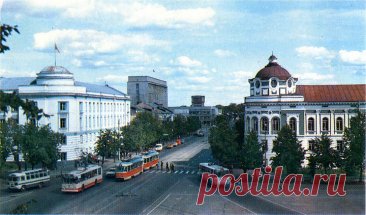 Калинин. Советская площадь. 1970-е годы