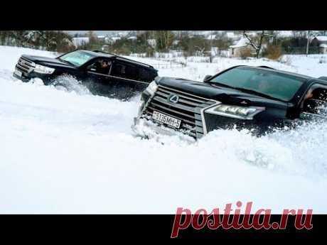 Вот что МОЖЕТ LEXUS LX против TOYOTA LC 200 , PRADO 150 , FJ CRUISER , PRADO 120