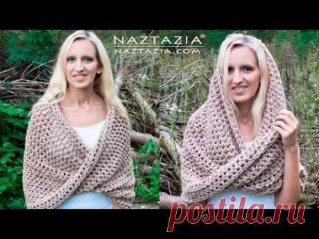 DIY Tutorial - How to Crochet Mobius Twist Shawl and Hooded Cowl - Moebius Wrap
