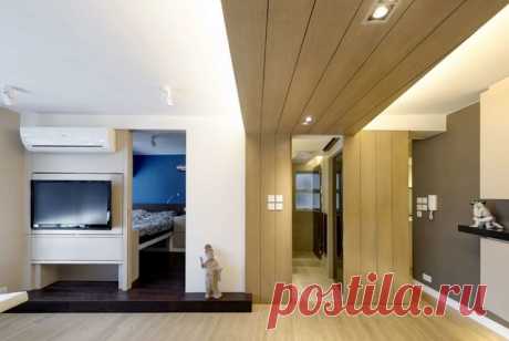 Modern Small warm Apartment - Современный - Спальня - Гонконг - от эксперта Ample DESIGN
