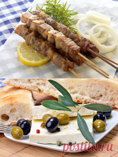 Традиционная еда Греции