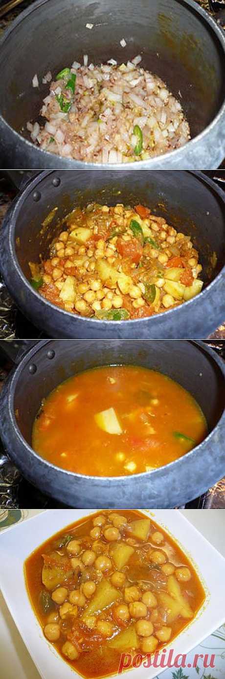 Постный суп с нутом / Овощные супы / TVCook: пошаговые рецепты c фото