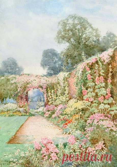 Викторианские пейзажи семьи Станнард.Theresa Sylvester Stannard