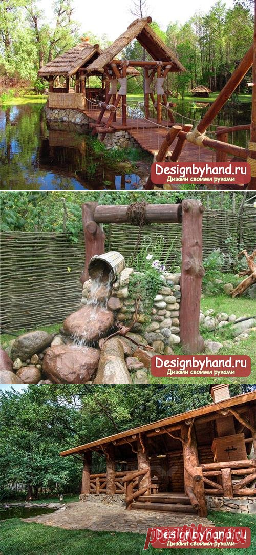 Русский стиль в ландшафтном дизайне. Фото и идеи оформления
