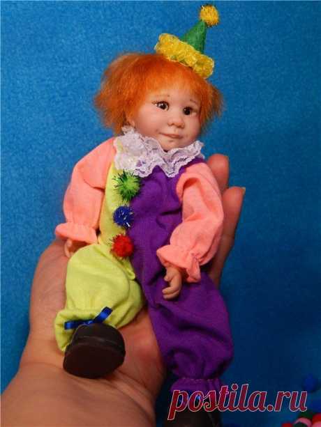 Рыжий клоун Счастливчик. ООАК Виктории Балибок / Изготовление авторских кукол своими руками, ООАК / Бэйбики. Куклы фото. Одежда для кукол