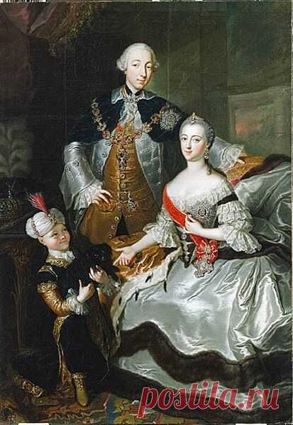 Великая княгиня Екатерина Алексеевна с супругом Петром III Фёдоровичем /Public Domain