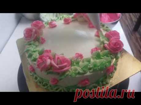 Of birthday rose cake